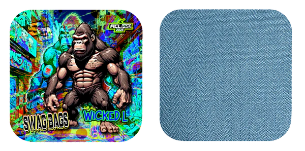 Swag Bags Cornhole - Wicked L - Gorilla Swag