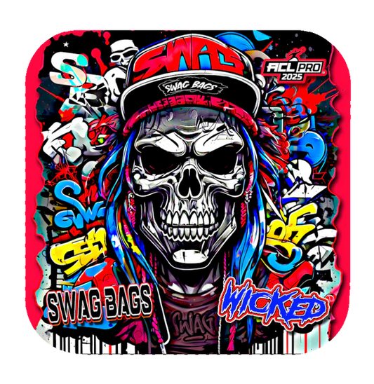 Swag Bags Cornhole - Wicked - Skull Face