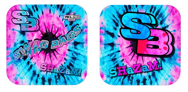 Swag Bags Cornhole - Shazam! -Cotton Candy