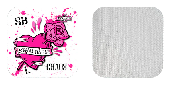 Swag Bags Cornhole - Chaos L - Rosebud