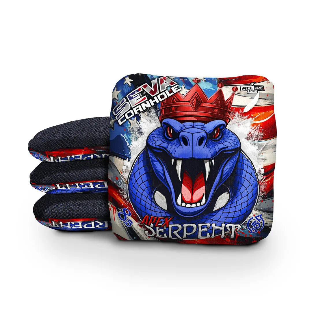 ApexSerpent KingSnake - Set of 4 Cornhole bags