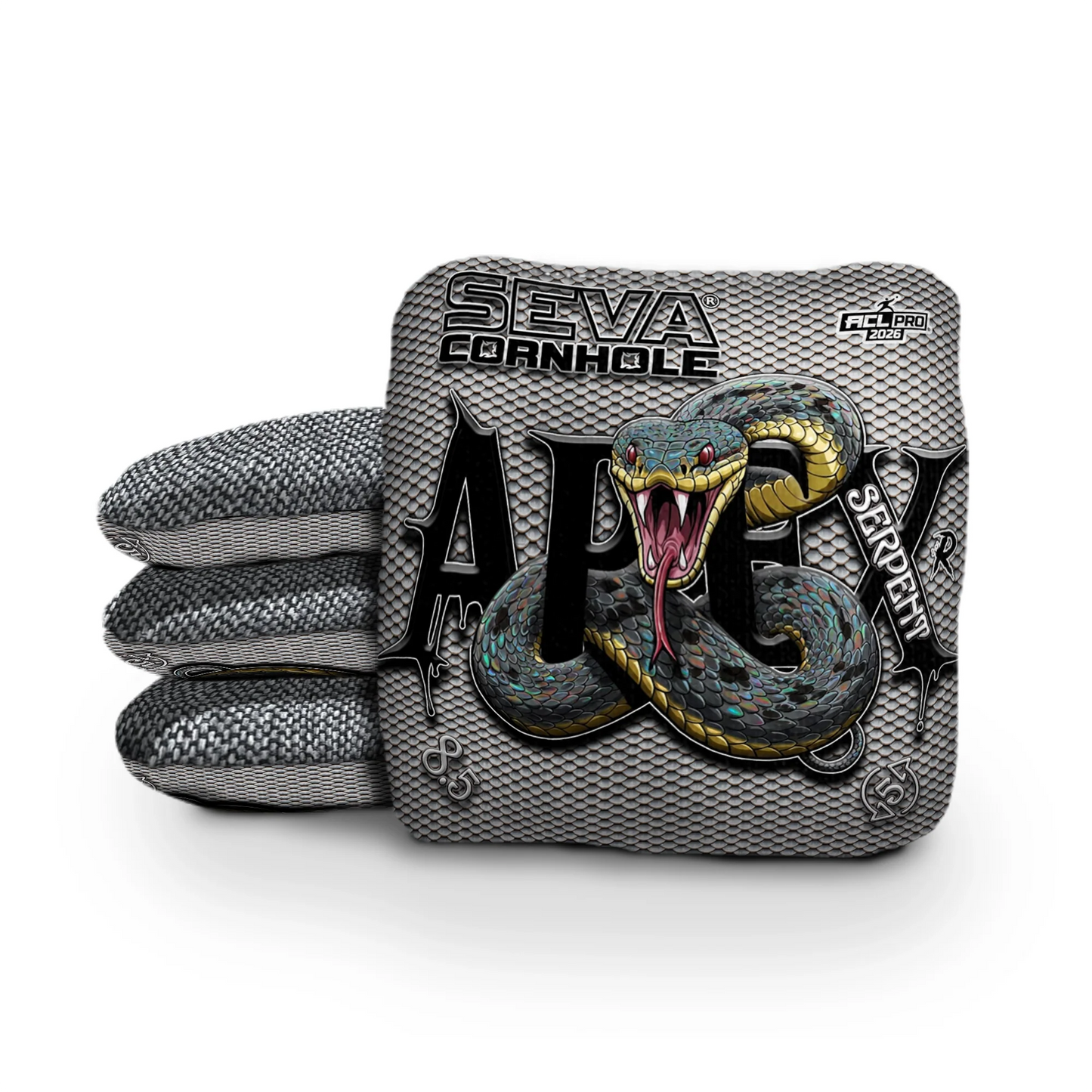 ApexSerpent Snake - Set of 4 Cornhole bags