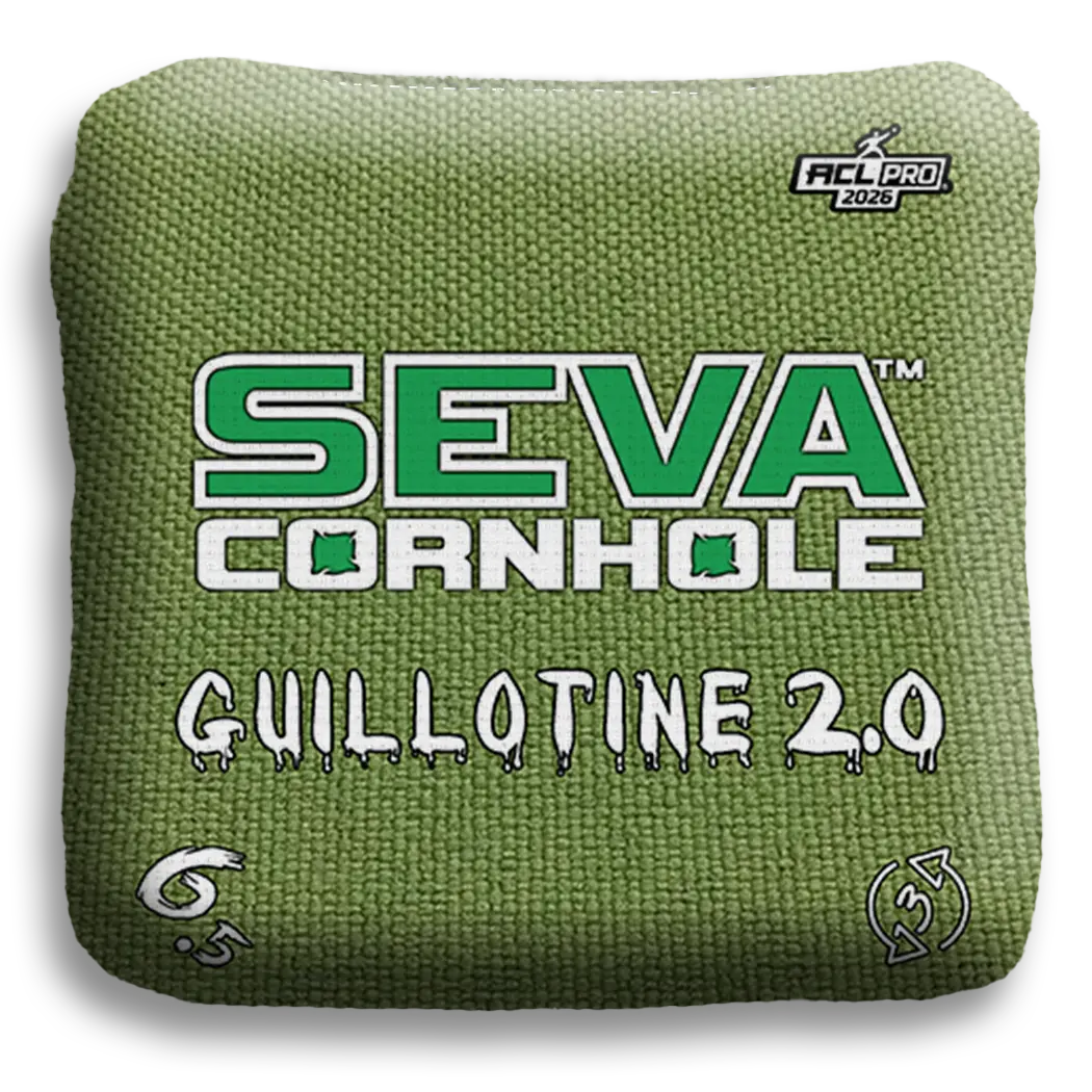 Guillotine 2.0 Broadcast Approved Edition - Set of 4 Cornhole bags