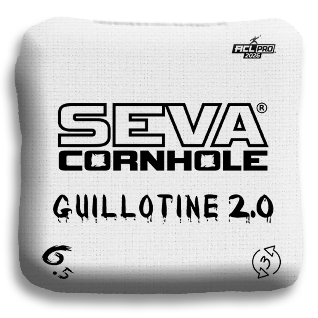 Guillotine 2.0 Broadcast Approved Edition - Set of 4 Cornhole bags