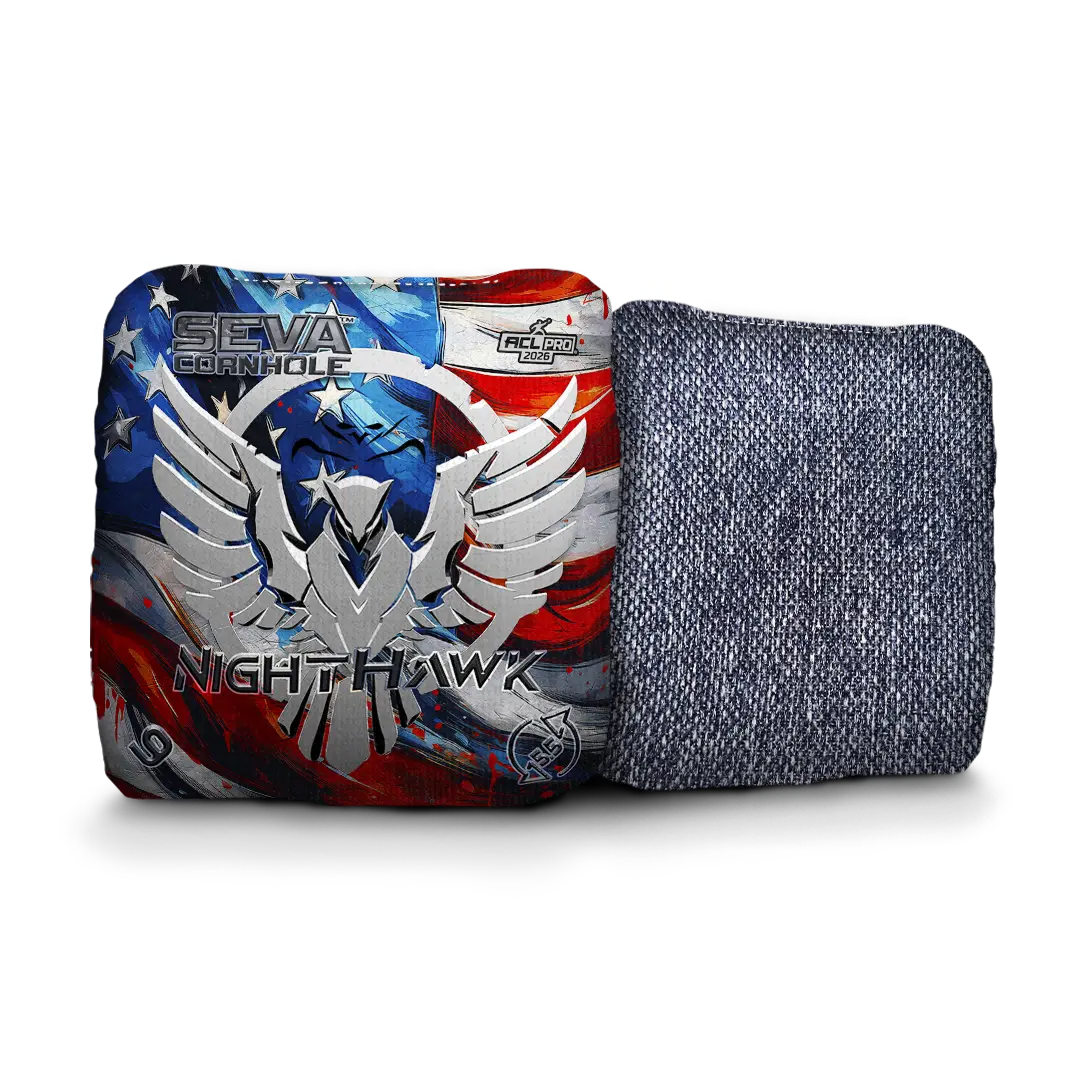 NightHawk Emblem Edition - Set of 4 Cornhole bags