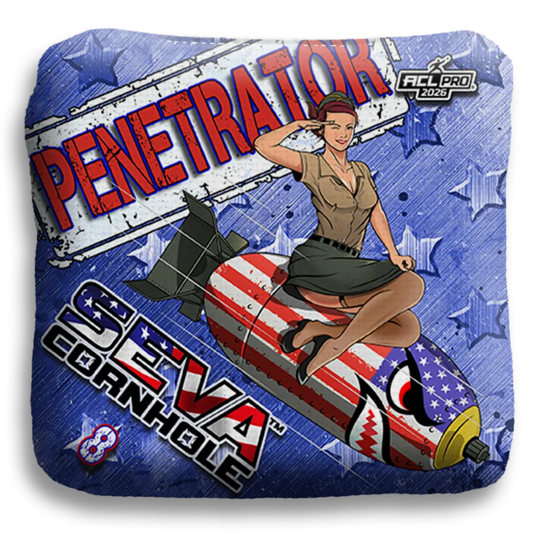 Penetrator - USA Salute - Set of 4 Cornhole Bags