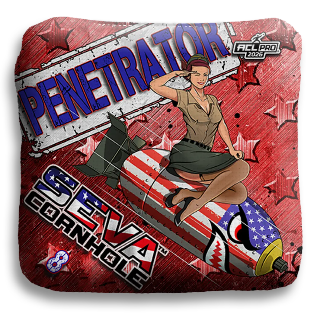 Penetrator - USA Salute - Set of 4 Cornhole Bags