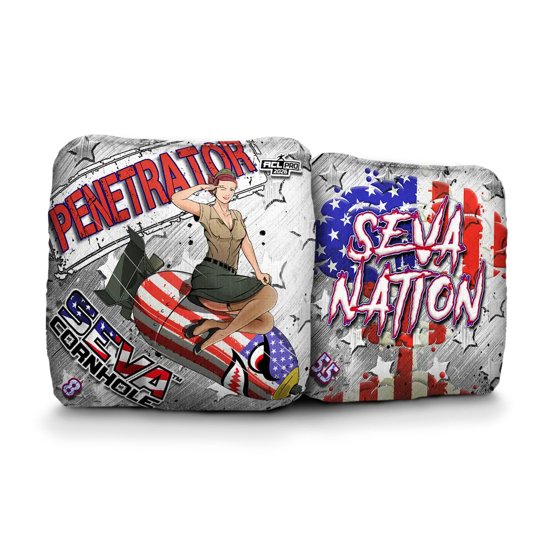 Penetrator - USA Salute - Set of 4 Cornhole Bags