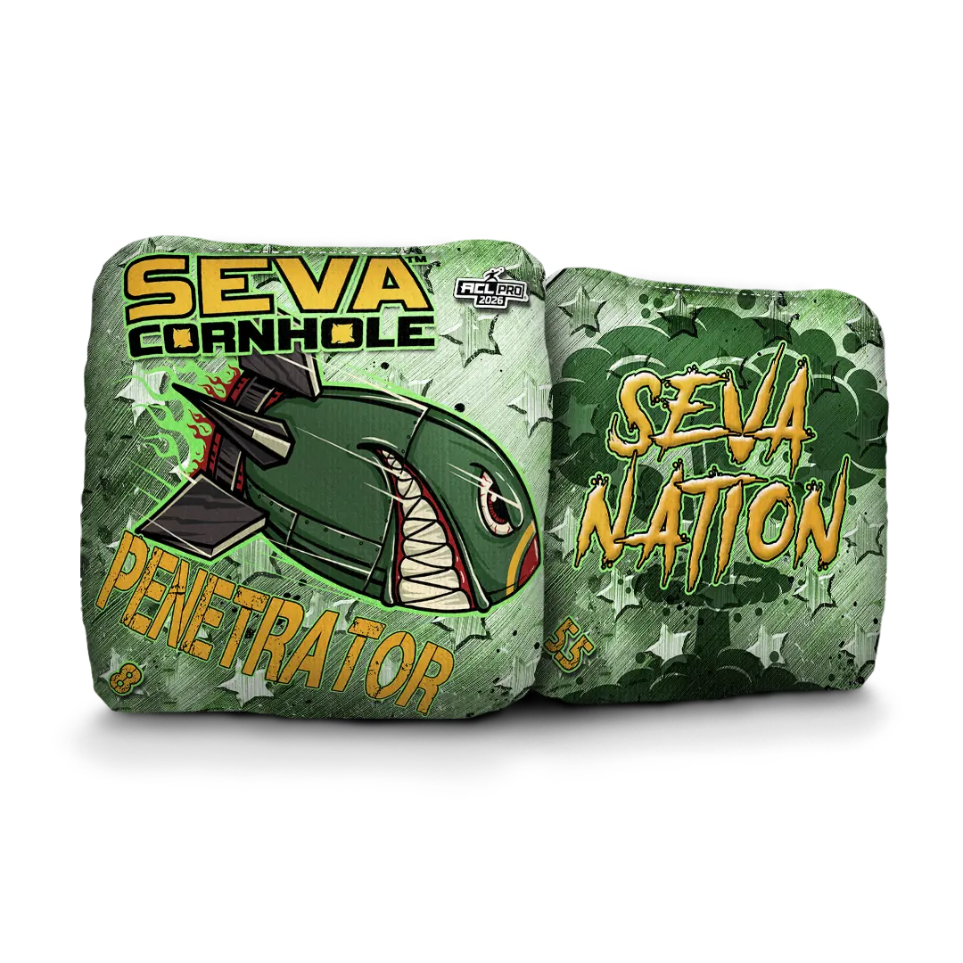 Penetrator - Bomb - Set of 4 Cornhole Bags