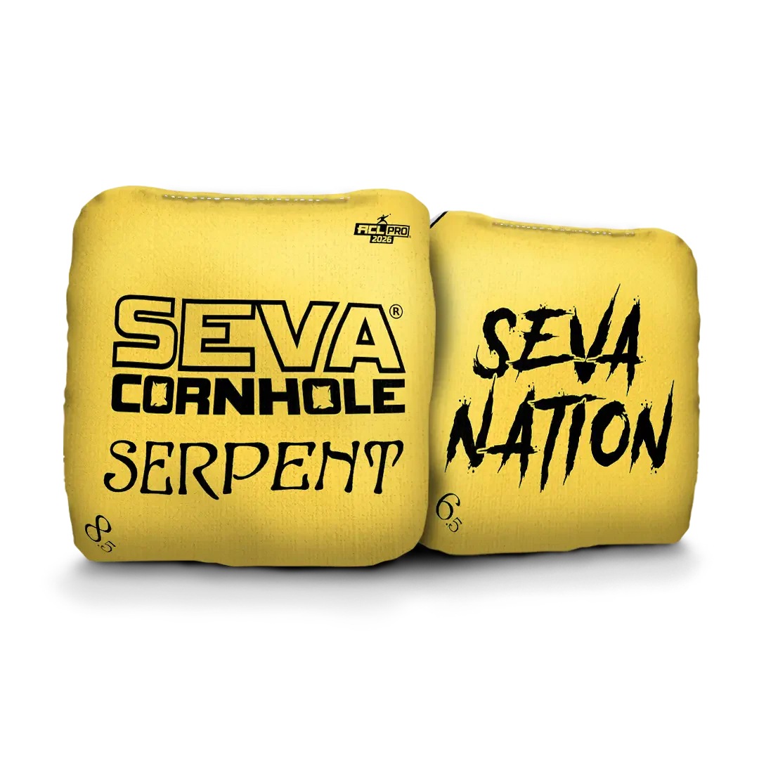 Serpent - Broadcast Approved Edition - Set of 4 Cornhole bags