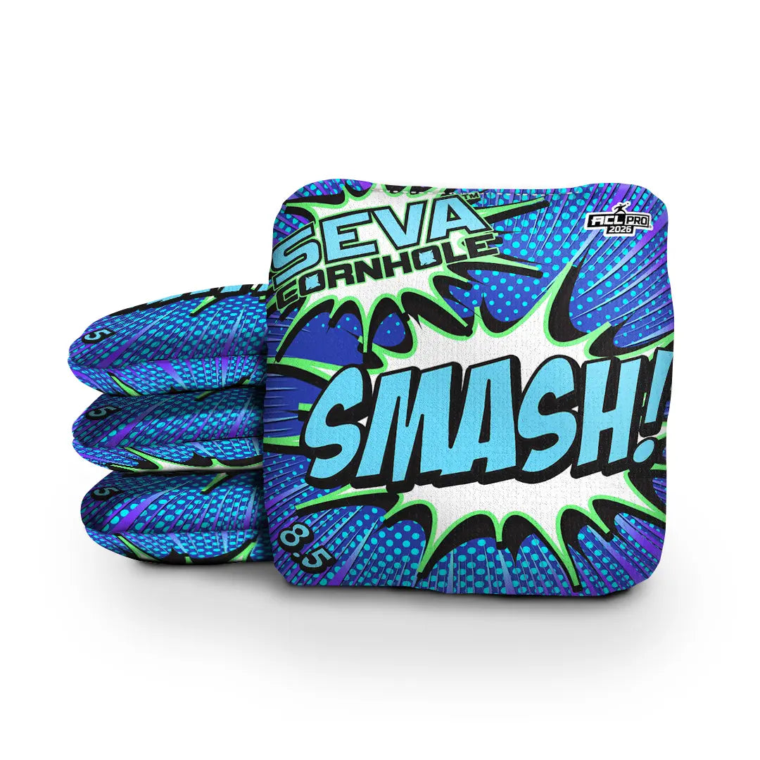 Smash - Comic - Set of 4 Cornhole Bags