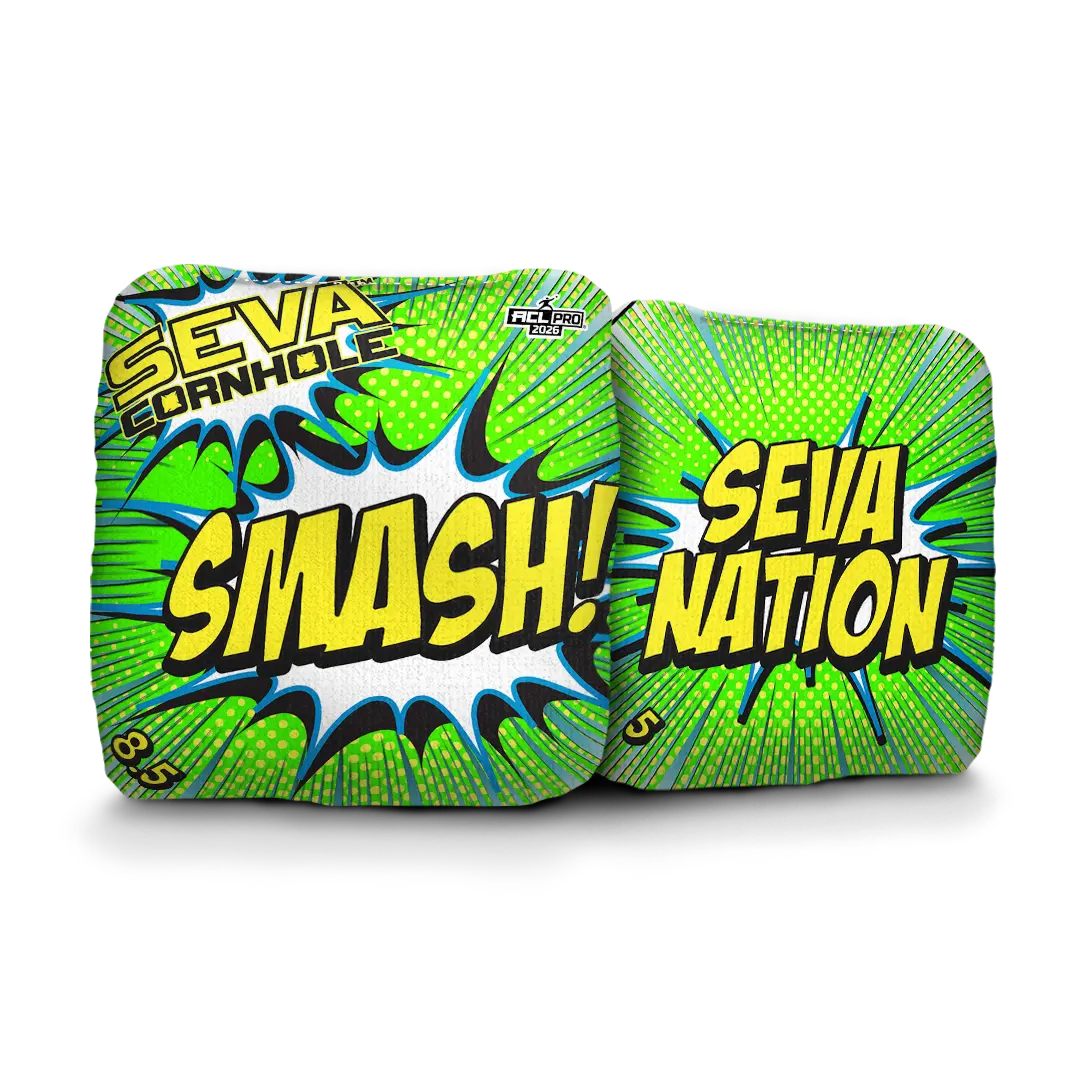Smash - Comic - Set of 4 Cornhole Bags