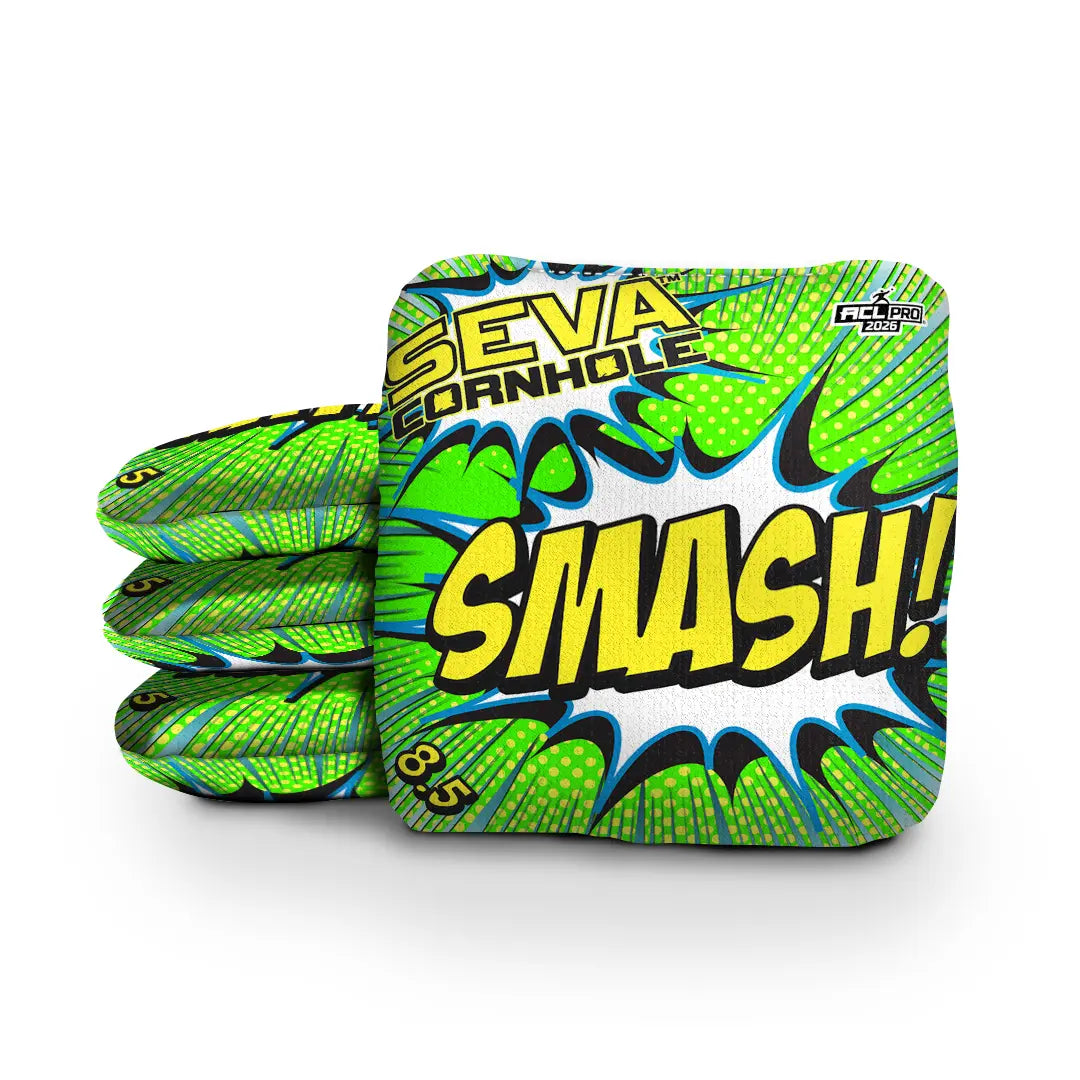 Smash - Comic - Set of 4 Cornhole Bags