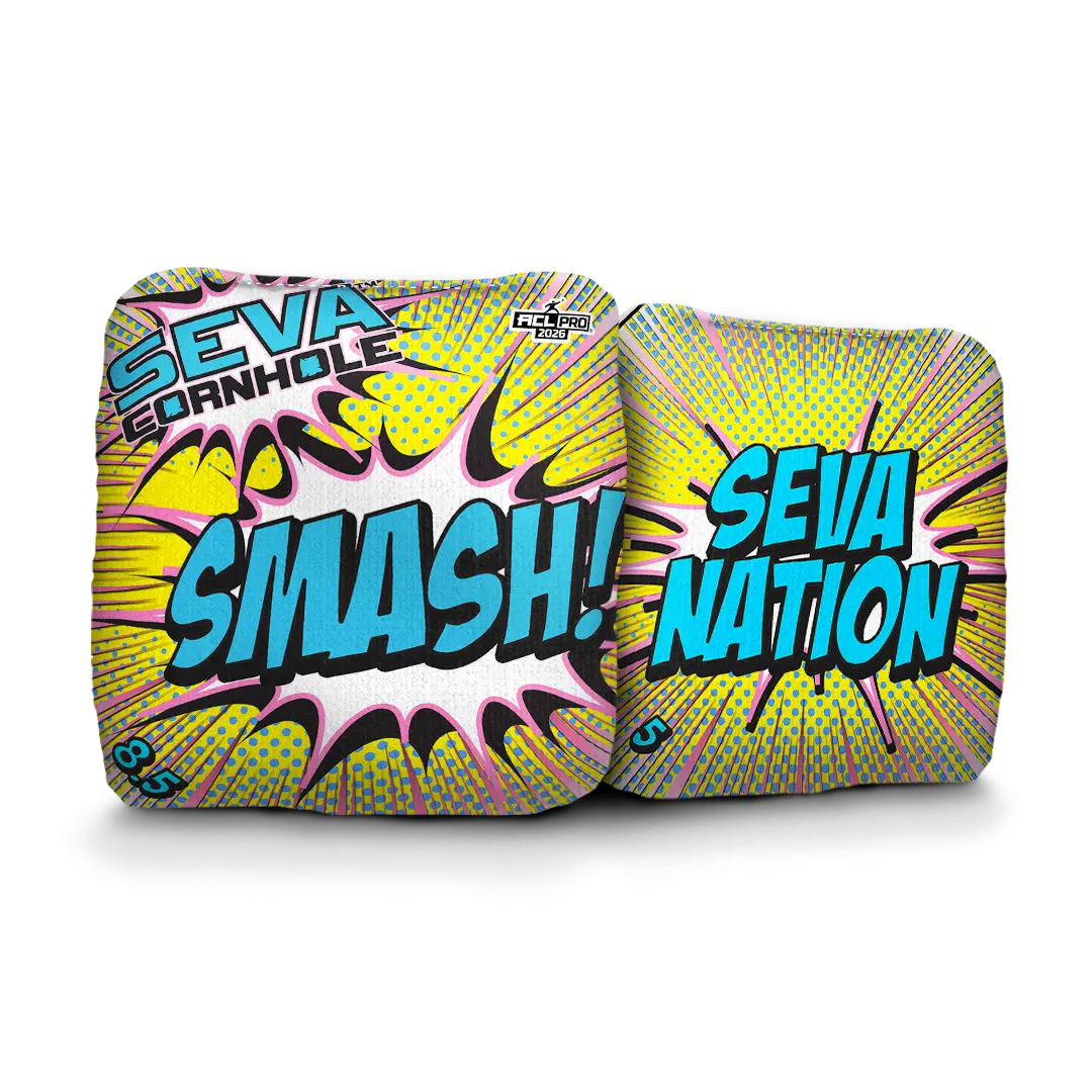 Smash - Comic - Set of 4 Cornhole Bags