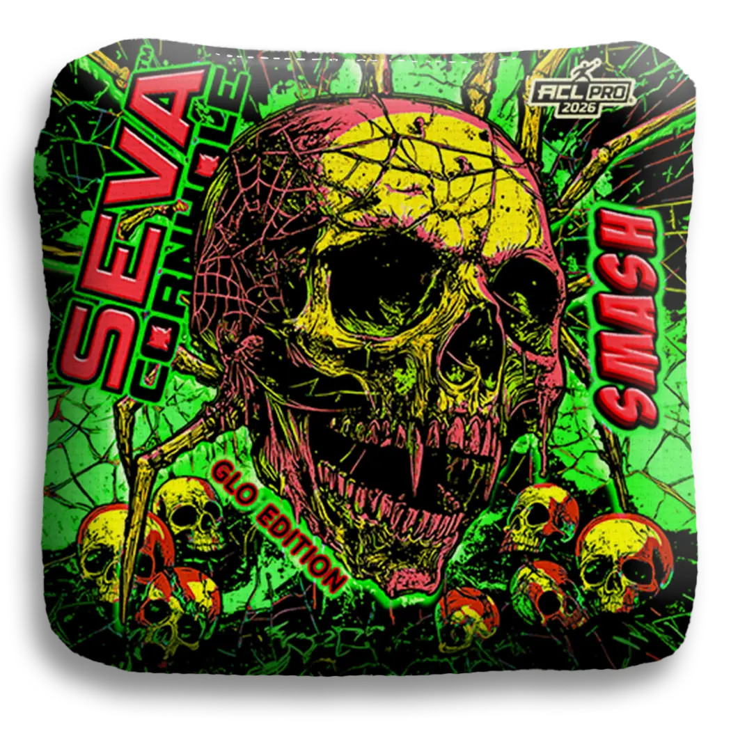 Halloween Special GLO Edition - Set of 4 Cornhole bags