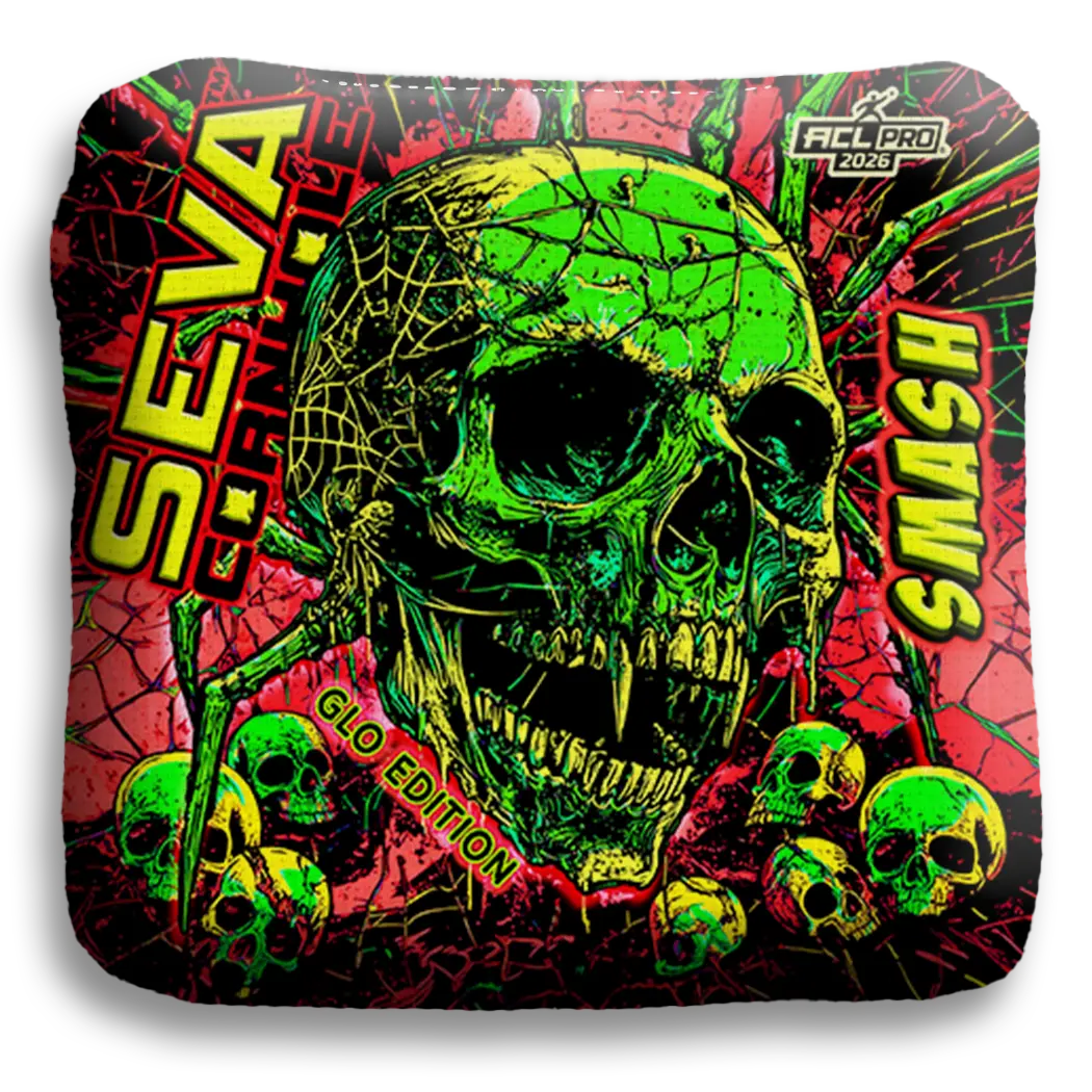 Halloween Special GLO Edition - Set of 4 Cornhole bags