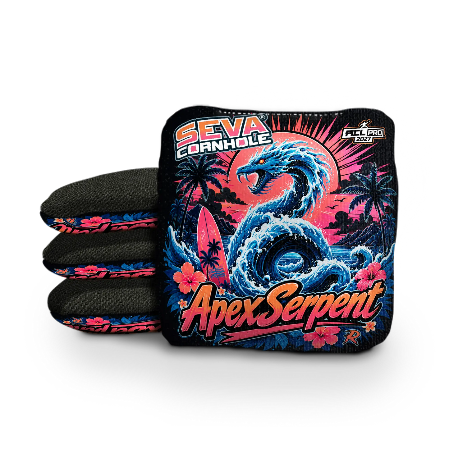 ApexSerpent Tropic - Set of 4 Cornhole bags
