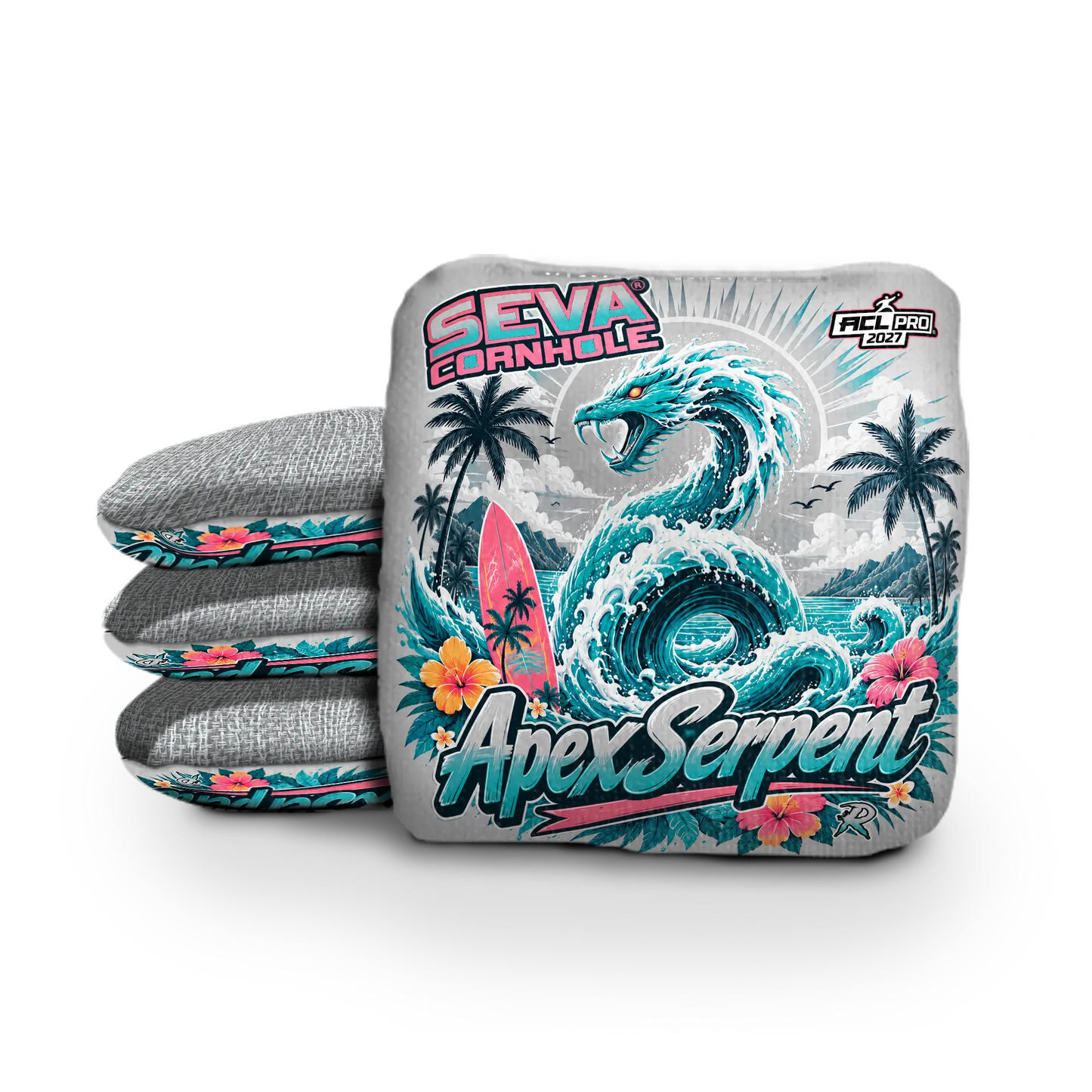 ApexSerpent Tropic - Set of 4 Cornhole bags