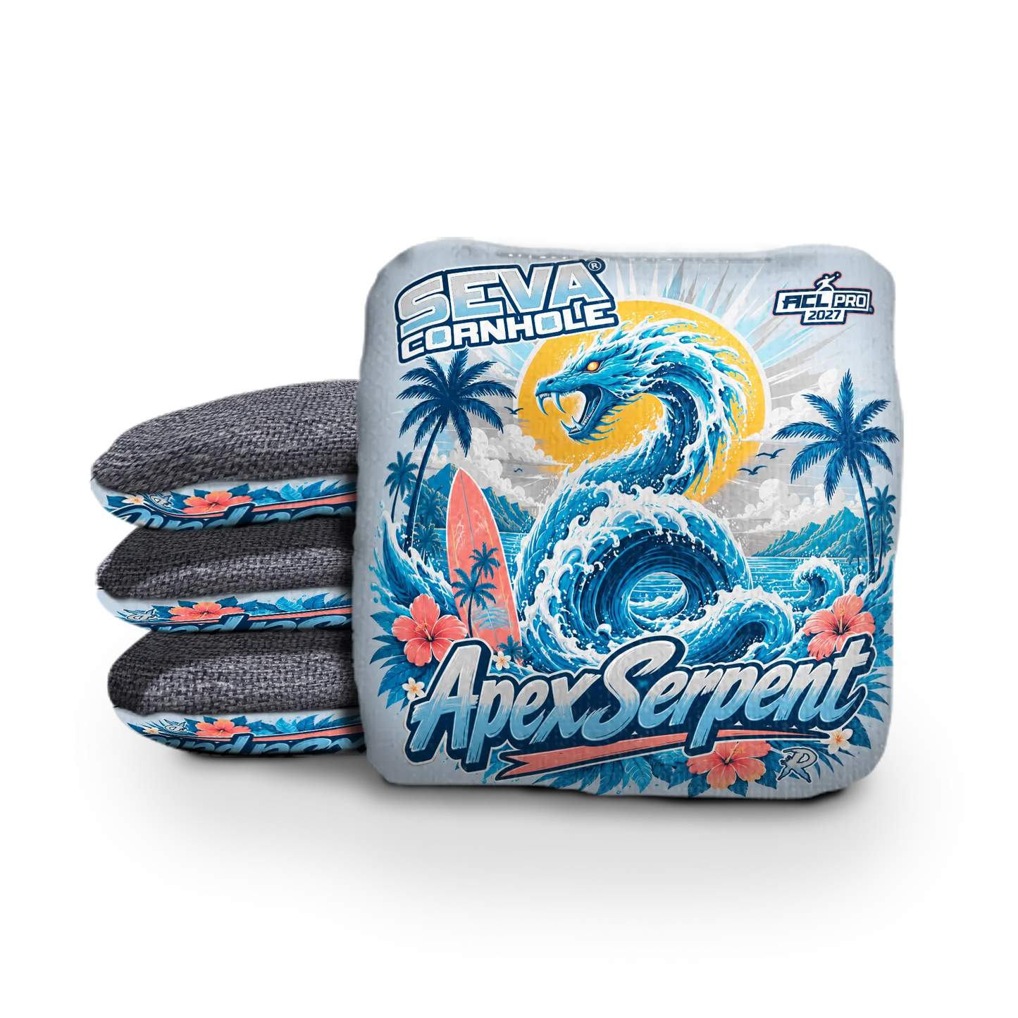 ApexSerpent Tropic - Set of 4 Cornhole bags
