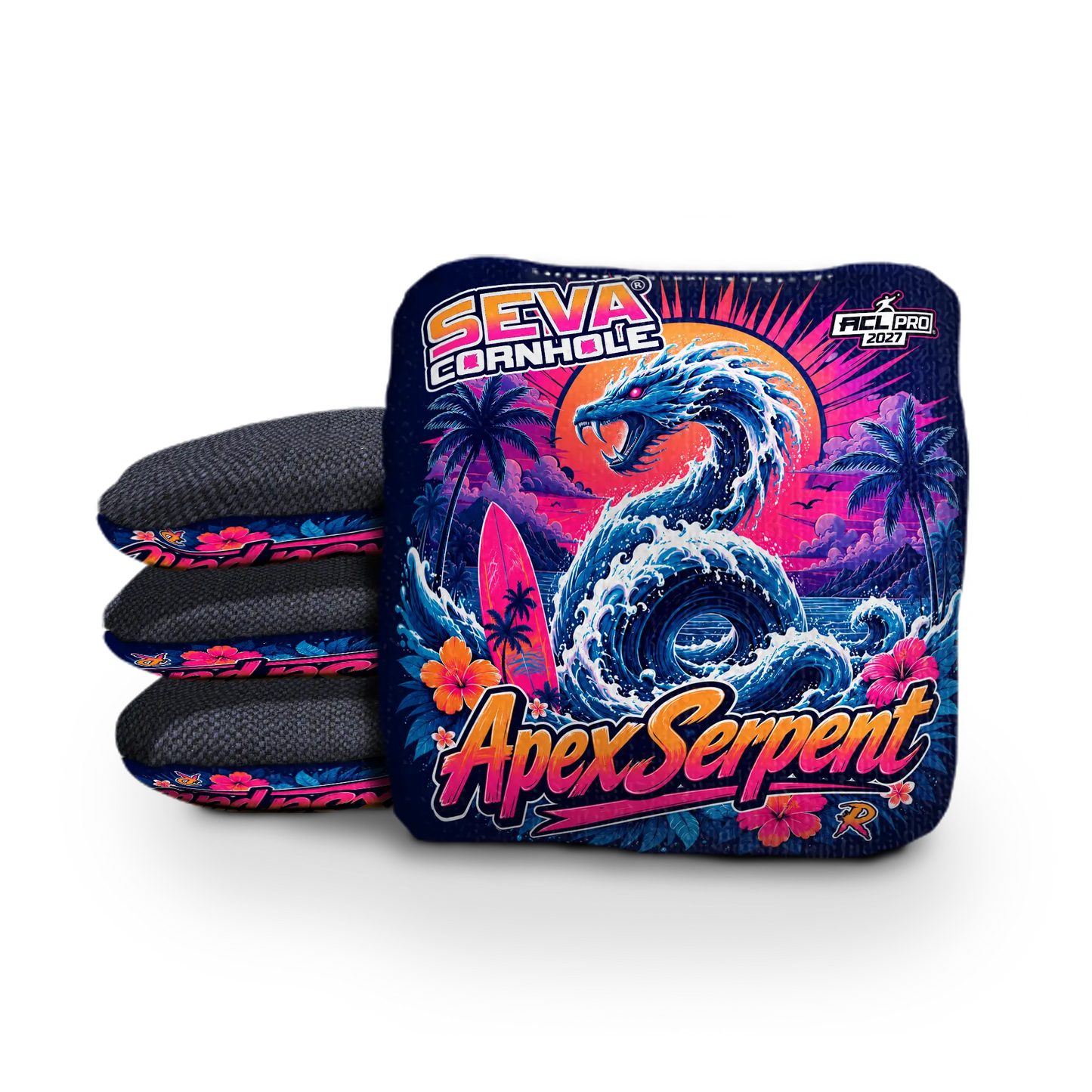 ApexSerpent Tropic - Set of 4 Cornhole bags