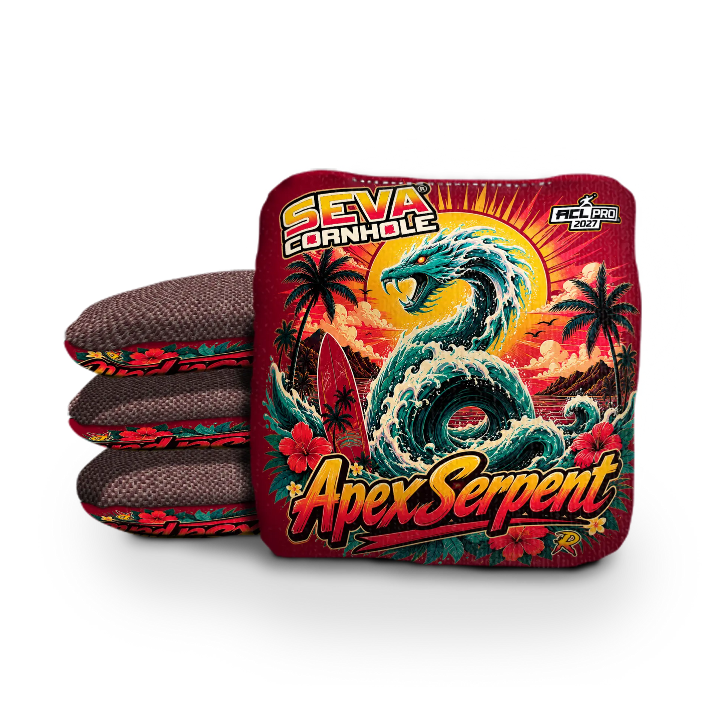 ApexSerpent Tropic - Set of 4 Cornhole bags