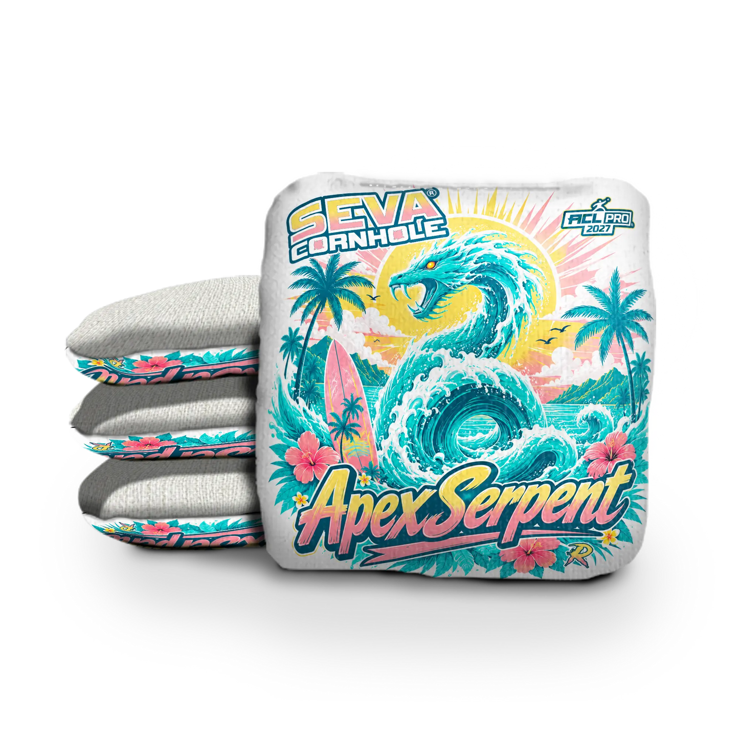 ApexSerpent Tropic - Set of 4 Cornhole bags