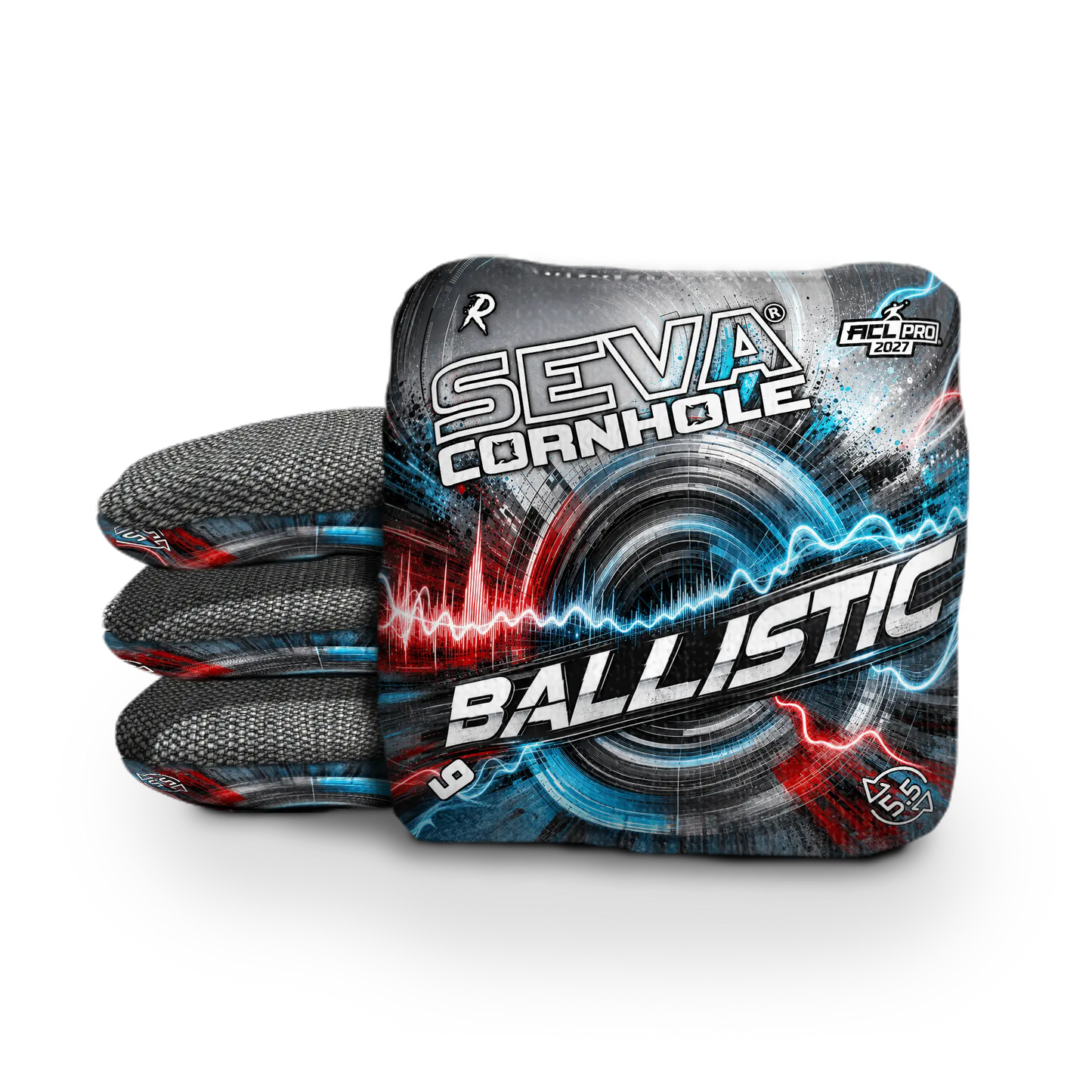 Ballistic – SonicBoom – ACL Pro 2027 Cornhole Bags – Set of 4