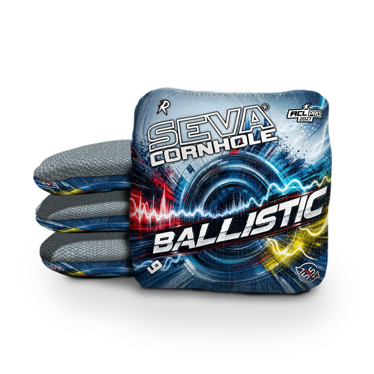 Ballistic – SonicBoom – ACL Pro 2027 Cornhole Bags – Set of 4