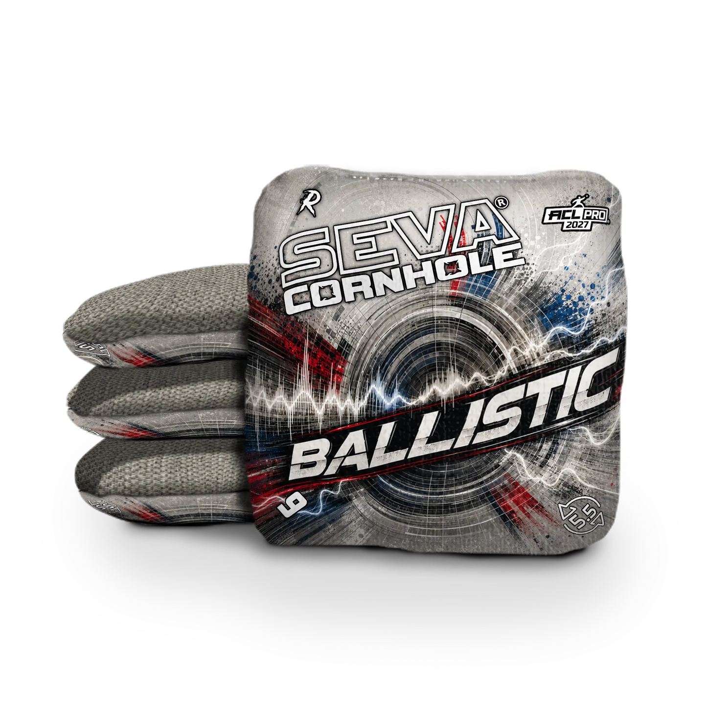 Ballistic – SonicBoom – ACL Pro 2027 Cornhole Bags – Set of 4