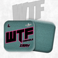 2027 WTF X-RAY Aqua/Black carpet - ACL Pro Stamped Cornhole Bags - Set of 4 bags