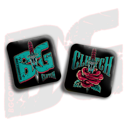 2026 BG Clutch - "Dagger” - Non Stamped Cornhole Bags - SET OF 4 bags