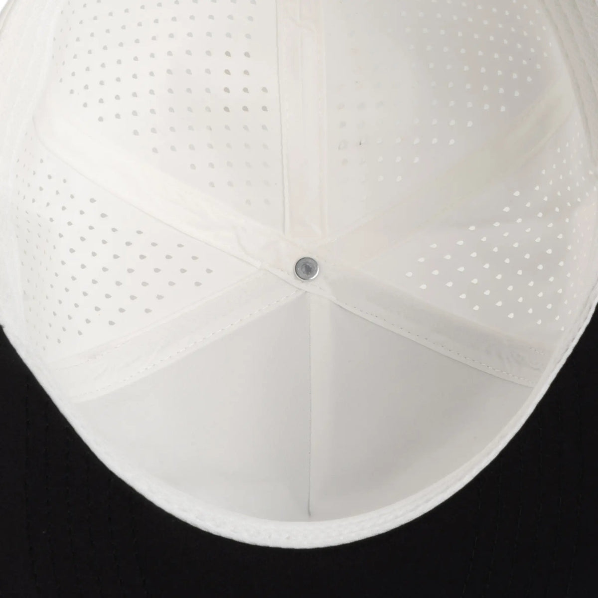 White & Black Upside Down Hat