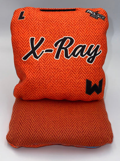 2027 WTF X-RAY Simple - ACL Pro Stamped Cornhole Bags - Set of 4 bags