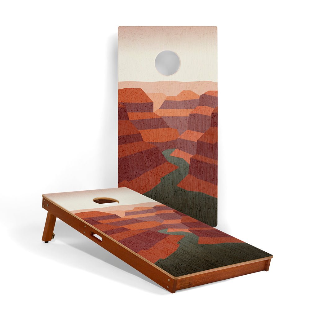 2ft x 4ft Graphic Wood Classic Cornhole Set | National Parks Inspired Collection