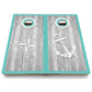 Nautical Cornhole Boards - Backyard Series
