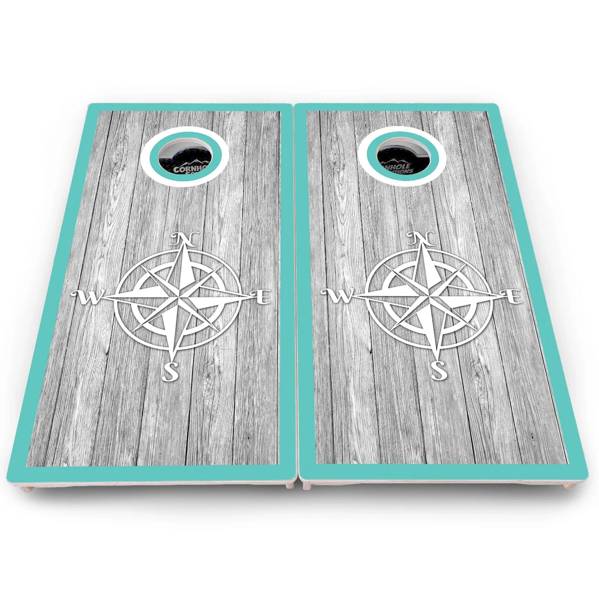 Anchor & Compass Cornhole Boards – Pro Lite or Pro Elite