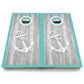 Nautical Cornhole Boards - Backyard Series
