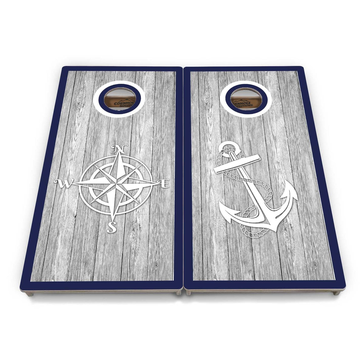 Anchor & Compass Cornhole Boards – Tournament Series