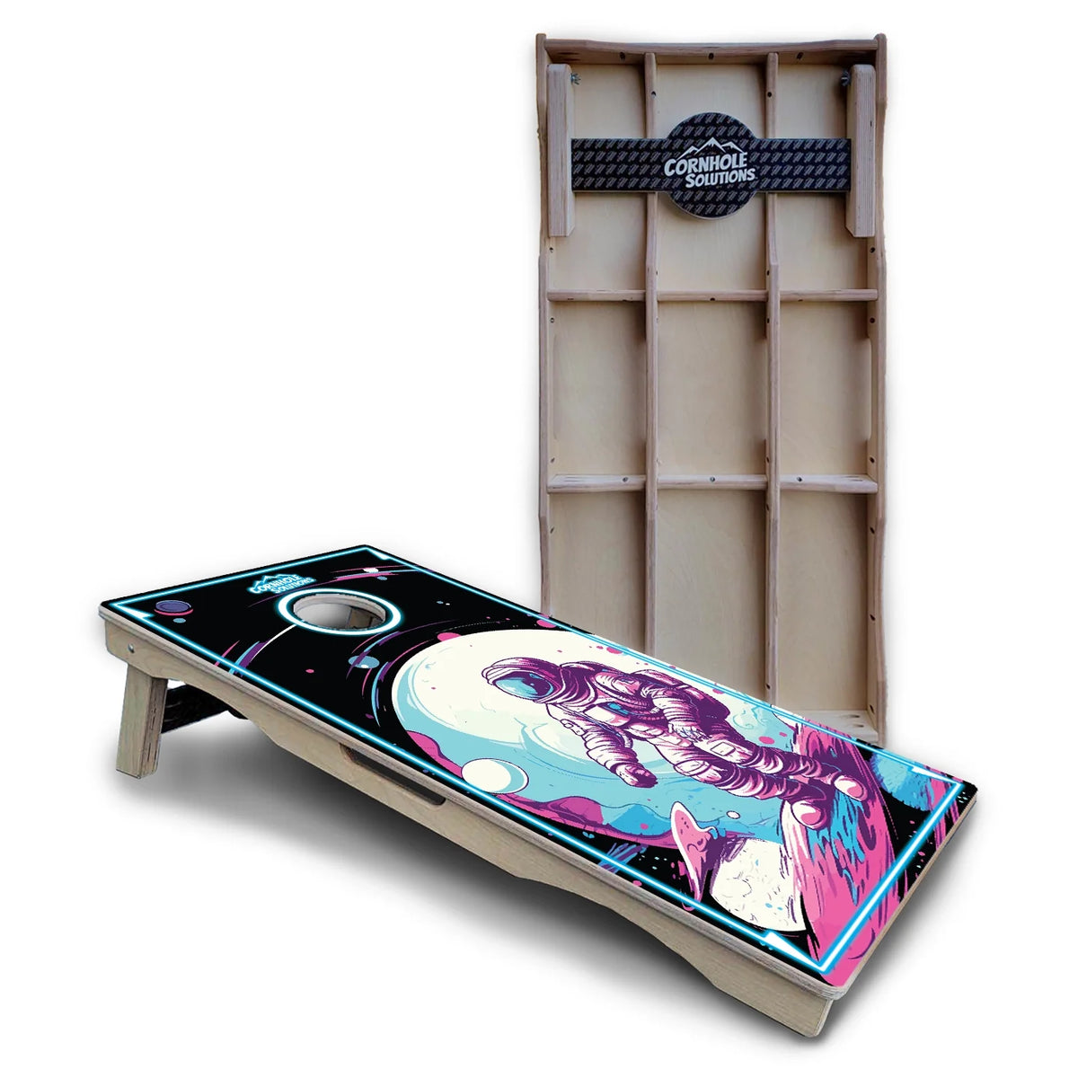 Spaceman Cornhole Boards - Pro Solution Lite Series