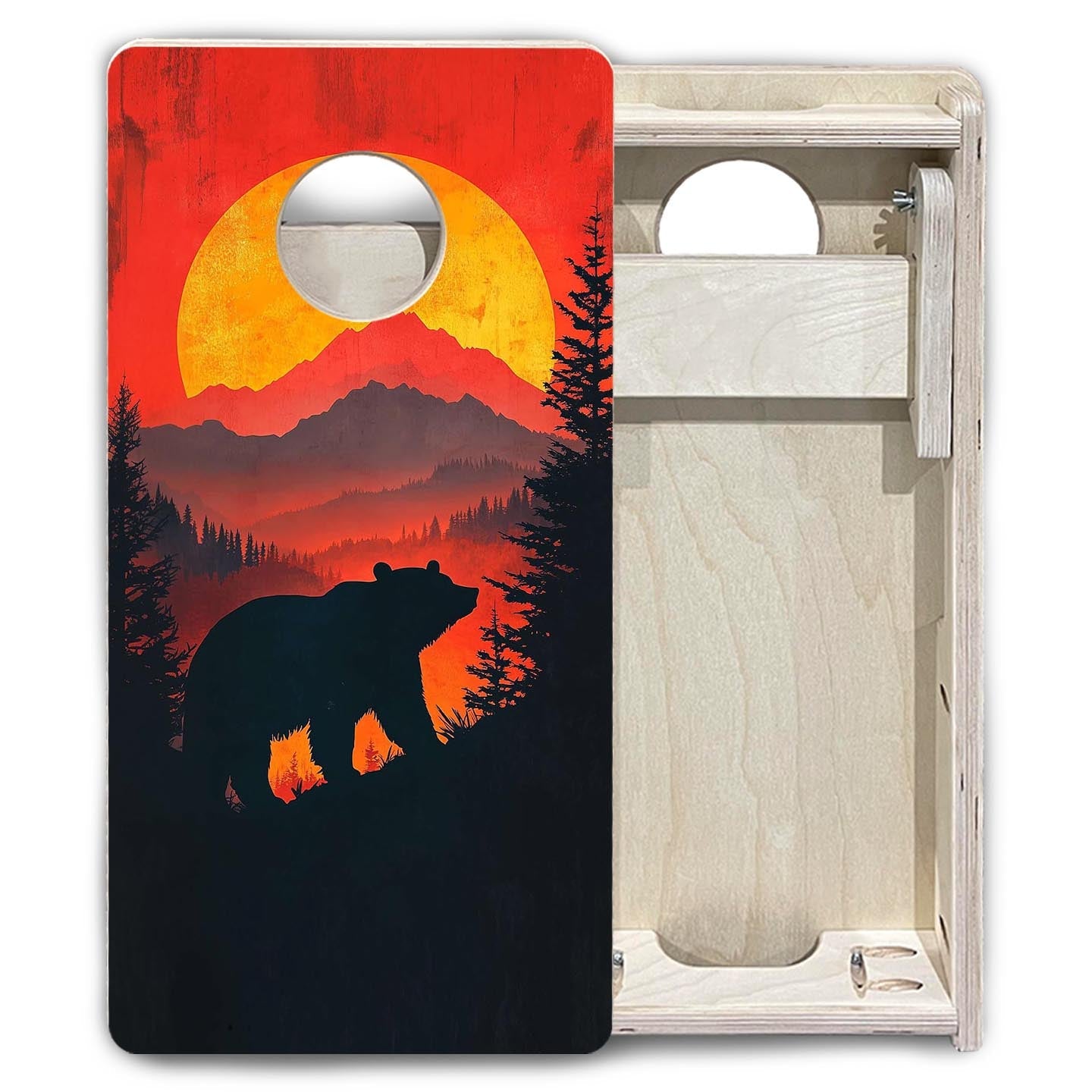 Black Bear Ridge - Mini or Vacation Size Cornhole Boards