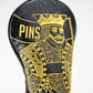 Black/Gold King of Spades - Driver Cover