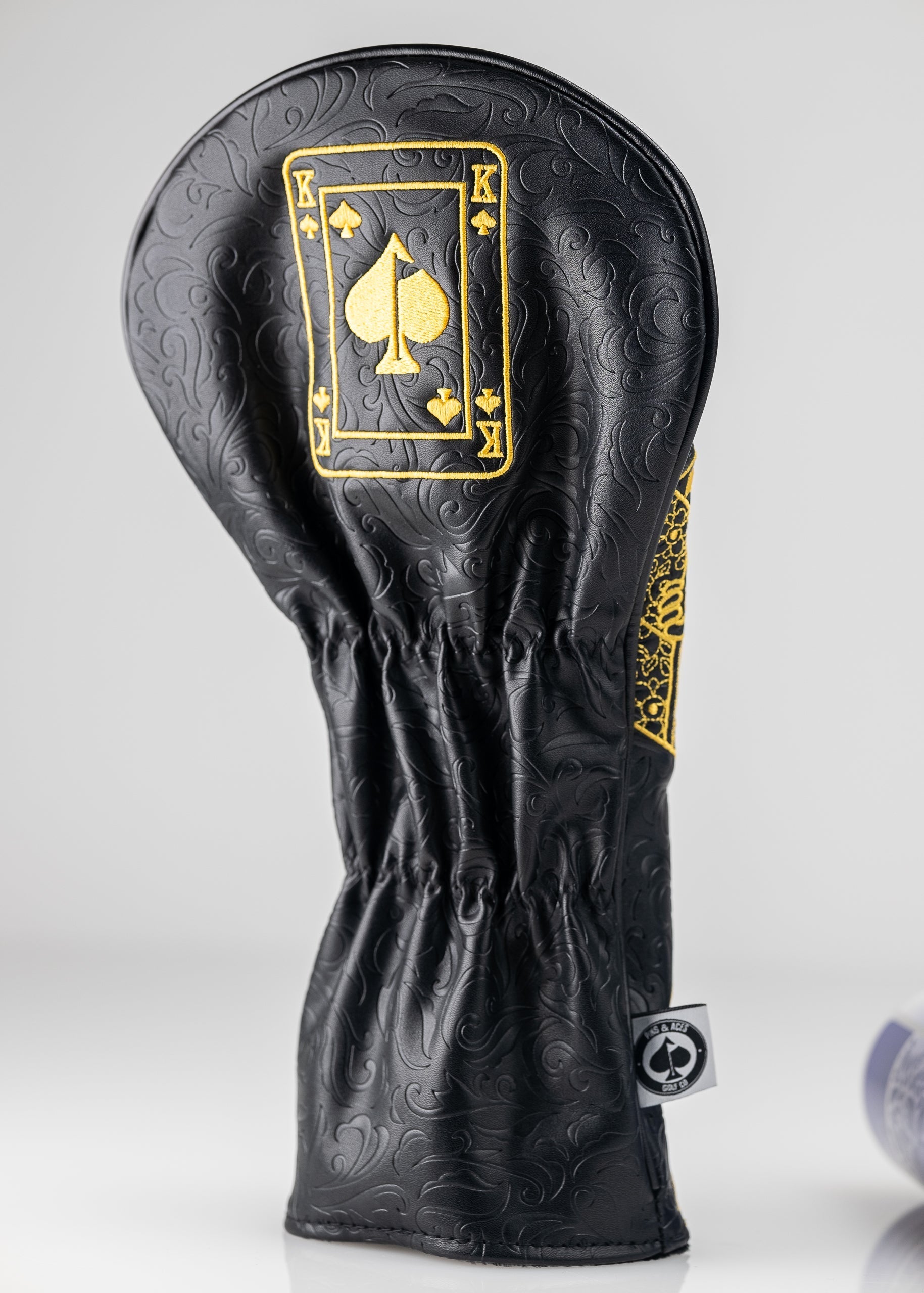 Pins and Aces King of Spades Driver Cover