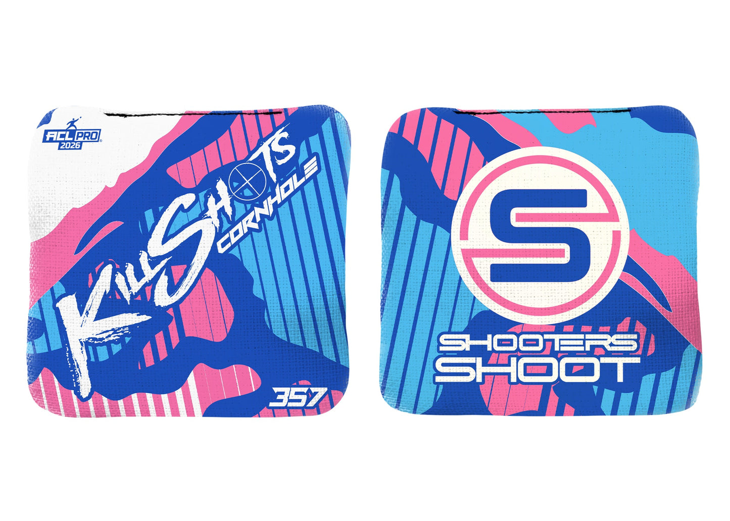 Killshots Cornhole | 357 Series | 2026 ACL PRO | Cornhole Bags | Limited Edition Designs