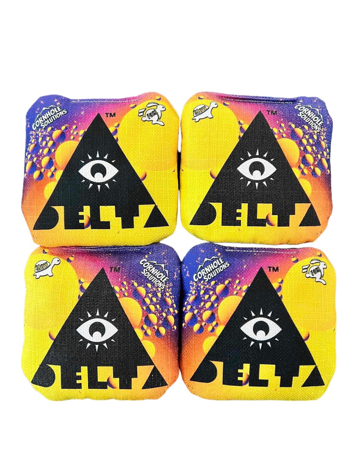 Custom - REC Cornhole Bags  – Regulation 6"x6" – Set of 4