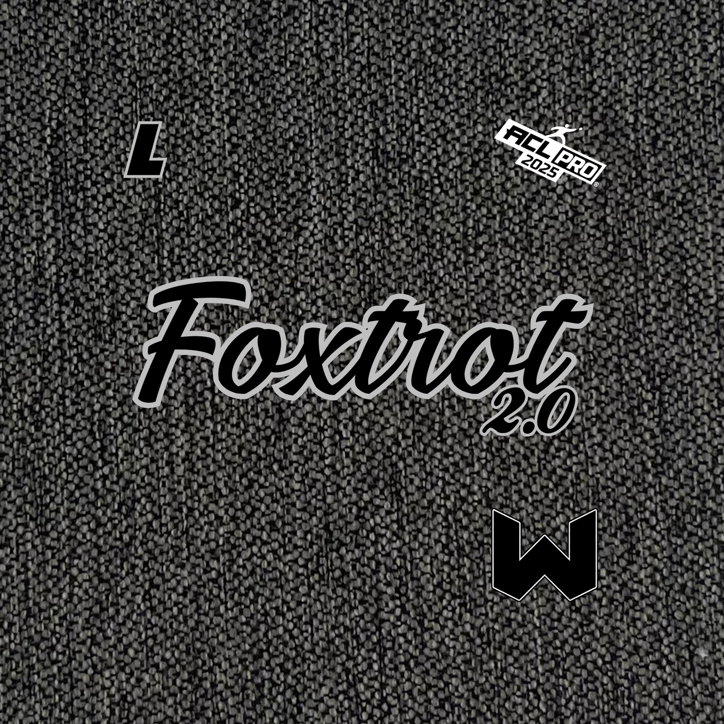 2026 Foxtrot 2.0 Simple - ACL Pro Stamped Cornhole Bags - Set of 4 bags
