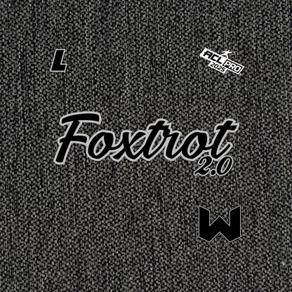 2027 Foxtrot Simple - ACL Pro Stamped Cornhole Bags - Set of 4 bags