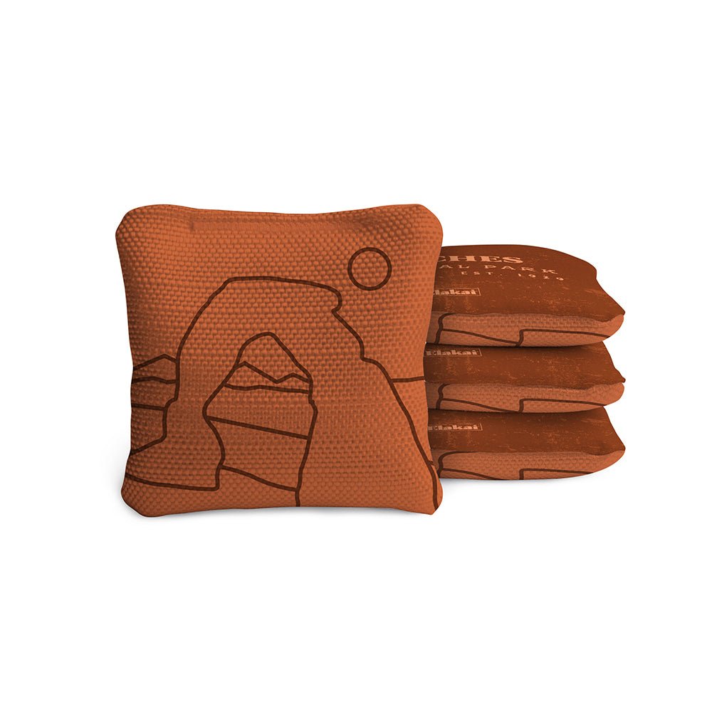 4-in Travel Dual-Sided Cornhole Bags | National Parks Collection