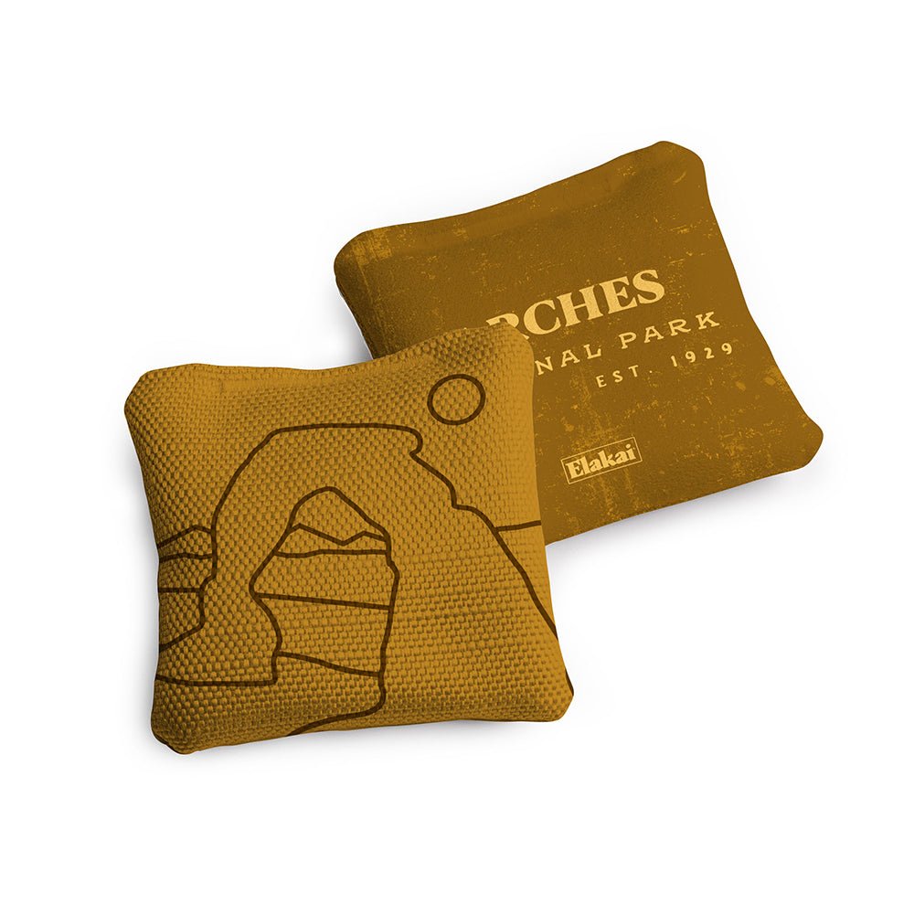 4-in Travel Dual-Sided Cornhole Bags | National Parks Collection