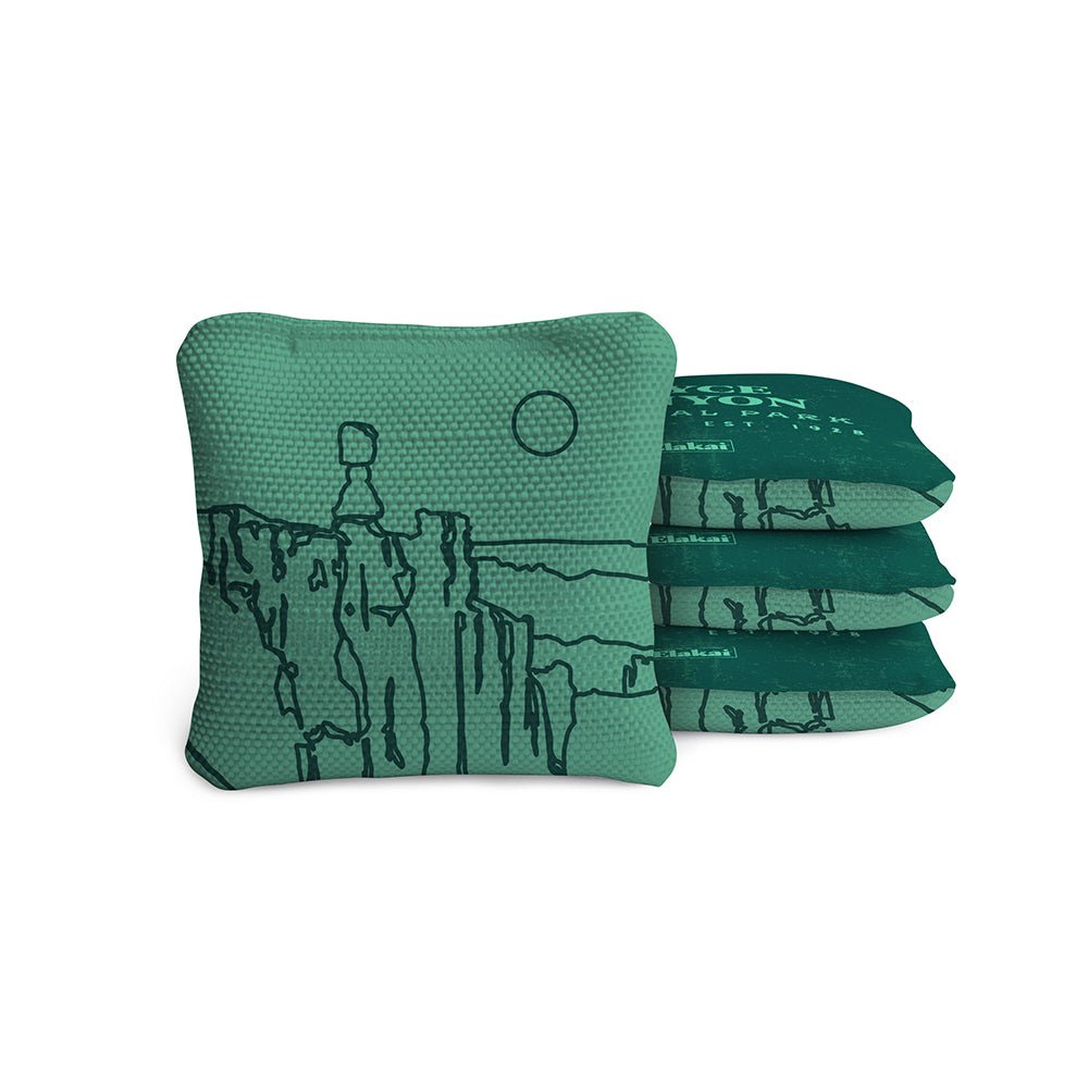 4-in Travel Dual-Sided Cornhole Bags | National Parks Collection