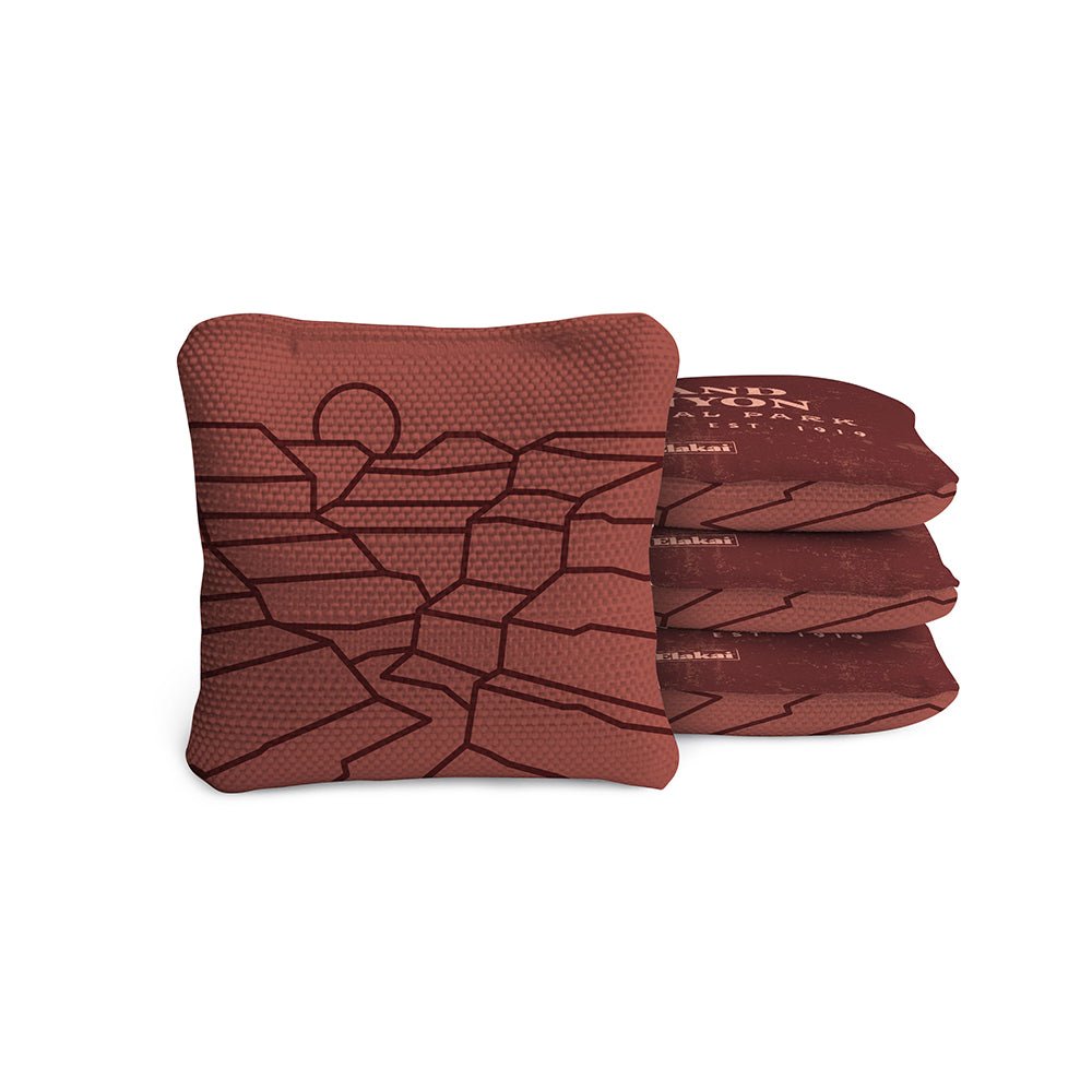 4-in Travel Dual-Sided Cornhole Bags | National Parks Collection
